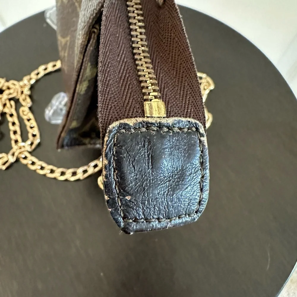 💙 Louis Vuitton Vintage Toiletry 15 -1984 Crossbody Conversion Authentic w COA